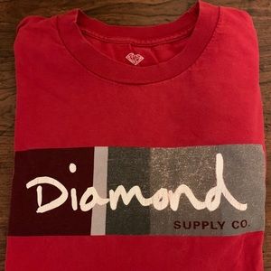 Diamond Supply Mens T-Shirt Large